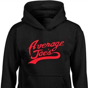 New Average Joe's Black Hoodie Fleece Sweatshirt